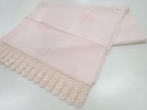 ビロードレース草花模様ショール